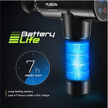 Fusion Black Pro Muscle Massage Gun for Pain Relief