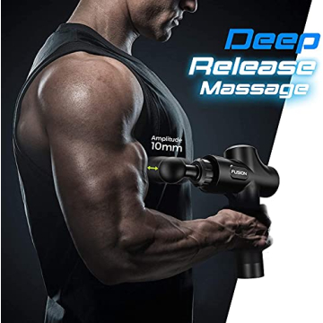 Fusion Black Pro Muscle Massage Gun for Pain Relief
