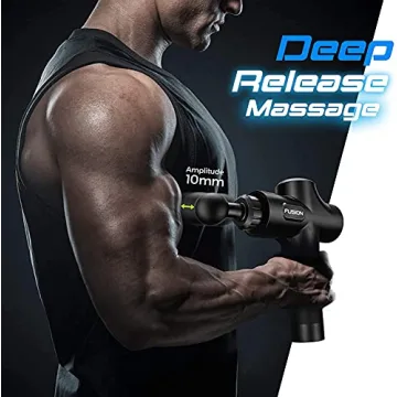 Fusion Black Pro Muscle Massage Gun for Pain Relief
