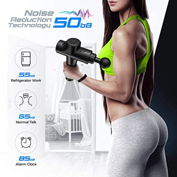 Fusion Black Pro Muscle Massage Gun for Pain Relief