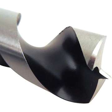 Wood Owl 6 Piece Set OverDrive Fast Boring Ultra Smooth Auger Brad Point Boring Bits Containing the ...