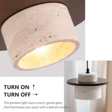 Stylish Wabi Sabi Pendant Lights for Home Decor