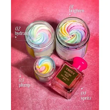 Truly Beauty Unicorn Fruit Whipped Body Polish- Whipped Body polish for Women - Body Scrub That Helps Hydrate, Soothe, and Plump Dry Skin - Body Scrubs for Women Exfoliation - 2 OZ