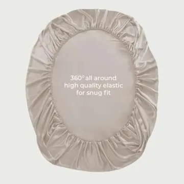 LINENWALAS Bamboo Fitted Sheet - King Size Ultimate Comfort