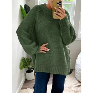 Saodimallsu Women's Oversized Sweater - Fall Casual Chic