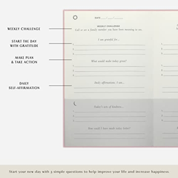 Gratitude Journal for Positivity Mindfulness & Self Care