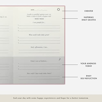 Gratitude Journal for Positivity Mindfulness & Self Care