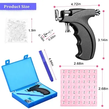 Chumia Ear Piercing Gun Kit - Safe At-Home Tool Set