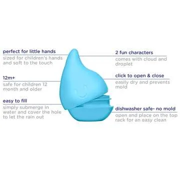 Interactive Bath Toy Set for Babies & Toddlers