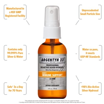 Argentyn 23 Colloidal Silver Hydrosol for Immune Health