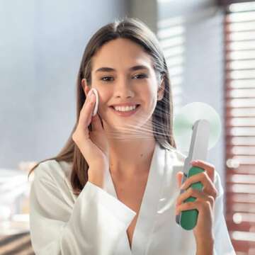 Nezylaf Handheld Mini Fan, 2 Speeds Rechargeable Travel Fan[9-15 Working Hours], Portable USB Small Pocket Fan, Personal Fan for Women,Outdoor Travel essentials