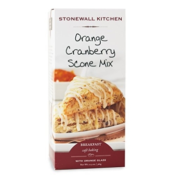 Stonewall Kitchen Gourmet Orange Cranberry Scone Mix - 12.9 Ounces