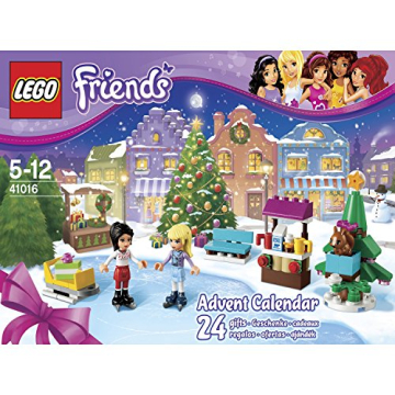 LEGO Friends Advent Calendar with 24 Buildable Surprises
