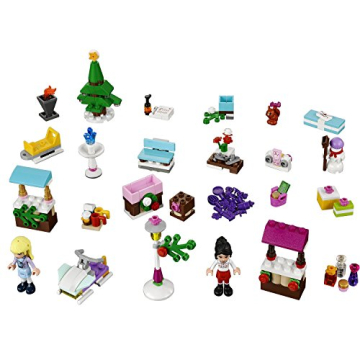 LEGO Friends Advent Calendar with 24 Buildable Surprises