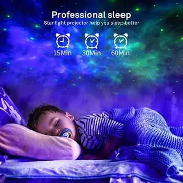 itayak Galaxy Projector,Night Light Star Projector with Bluetooth Speaker, Remot Control LED Nebula Cloud Gift for Kids Room Bedroom Decor, Accompany,Night Light Ambiance