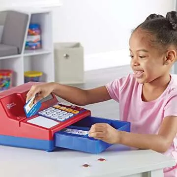 Kids Cash Register with Calculator for Learning Fun