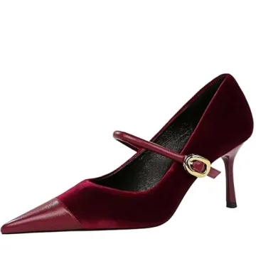 Stylish baobeijiadao Women's Pumps Comfortable Heels