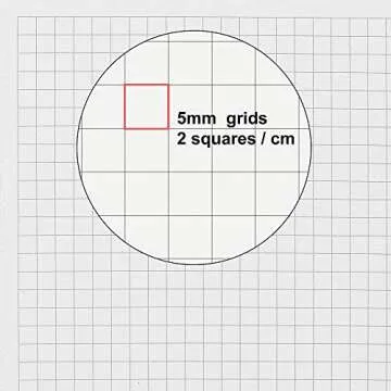 HULYTRAAT Hardcover Graph Ruled Spiral Notebook, 5.8 x 8.3 Inches A5, Transparent, 160-Page 80-Sheet Square Grid Journal (AWPPS1)