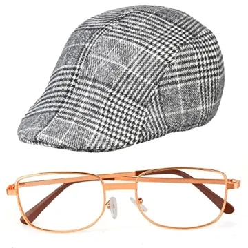 1920s Men's Gatsby Costume Set with Newsboy Hat