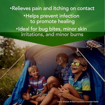 Campho Phenique Maximum Strength Antiseptic Liquid, Pain Relief and Anti-Itch Treatment, Provides In...