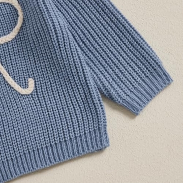 Lamuusaa Toddler Baby Girl Knit Sweater for Fall Winter