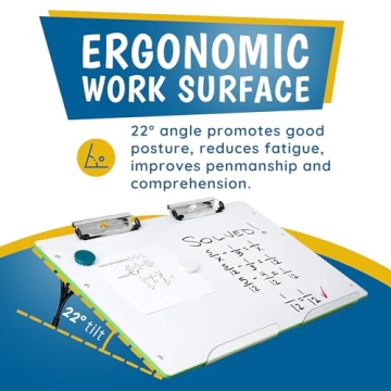 Visual Edge Slant Board - Ergonomic Writing & Reading Aid