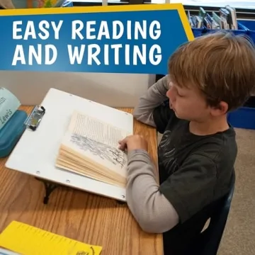 Visual Edge Slant Board - Ergonomic Writing & Reading Aid