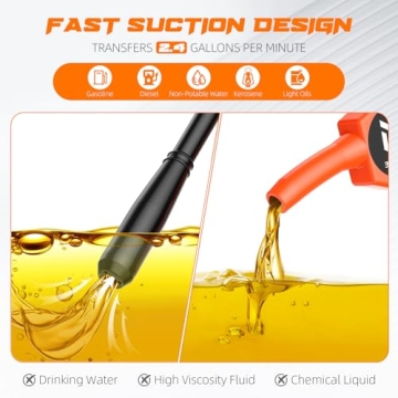 Portable Fuel Transfer Pump for Efficient Fuel Movement