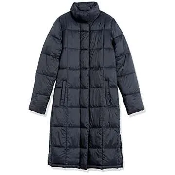 Lightweight Women's Quilted Long Puffer Winter Coat