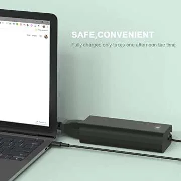 New Slim 65W USB C Laptop Charger for Dell Latitude XPS Chromebook Charger Fast Charging Type C Travel Laptop Power Adapter