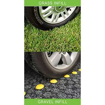 TRUEGRID | PRO Plus Permeable Pavers | Designed for Roads, Parking Lots, Stables | Outdoor Pavers | 1.8" Depth, 250,000+ lb Load Class | Pack of 10 (40 Square Feet)