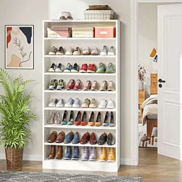 Tribesigns 70.8'' Shoe Cabinet - Space Saver & Organizer