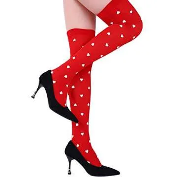 Blulu Valentine's Day Knee High Socks - 4 Cute Styles