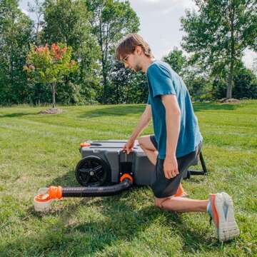 Camco RhinoFLEX 3-Ft RV Sewer Hose Kit for Convenient Waste Management