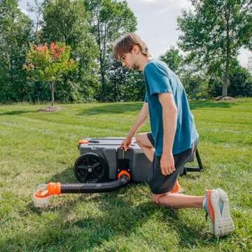 Camco RhinoFLEX 3-Ft RV Sewer Hose Kit for Convenient Waste Management