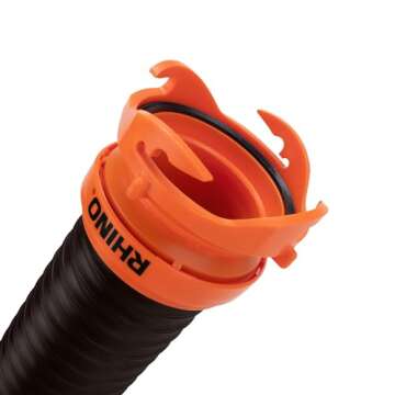 Camco RhinoFLEX 3-Ft RV Sewer Hose Kit for Convenient Waste Management