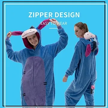 COSUSKET Unisex Donkey Onesie Pajamas for All