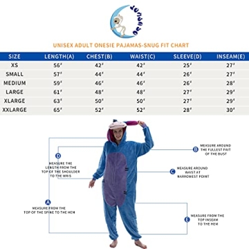 COSUSKET Unisex Donkey Onesie Pajamas for All