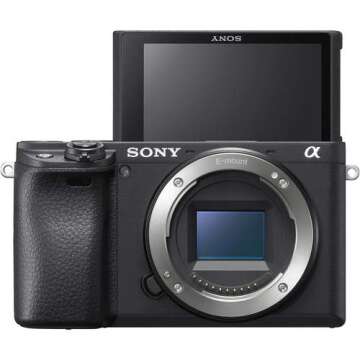Sony Alpha a6400 Mirrorless Digital Camera with 18-135mm Lens - Bundle with Shoulder Bag, 64GB SD Ca...