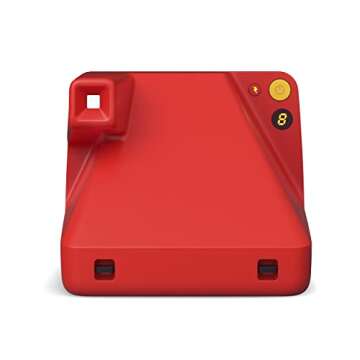 Polaroid Now 2nd Generation I-Type Instant Film Camera - Red (9074)