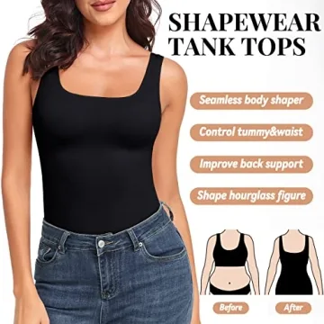 Women's Tummy Control Shapewear Tank Top | EUYZOU