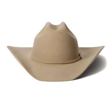 Stetson Men's 4X Corral Wool Cowboy Hat Sand 7 1/4 - Durable Style