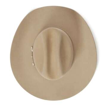 Stetson Men's 4X Corral Wool Cowboy Hat Sand 7 1/4 - Durable Style