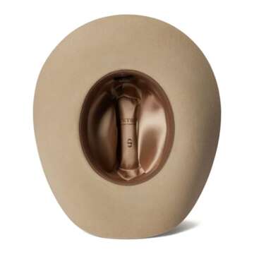 Stetson Men's 4X Corral Wool Cowboy Hat Sand 7 1/4 - Durable Style