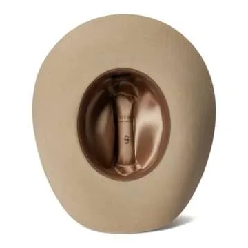 Stetson Men's 4X Corral Wool Cowboy Hat Sand 7 1/4 - Durable Style