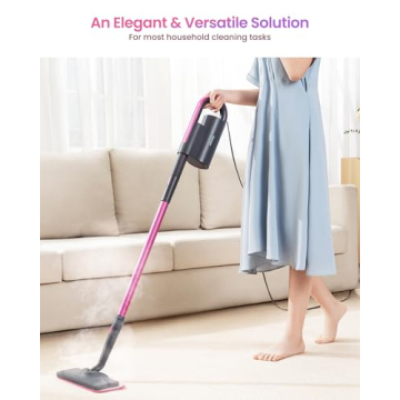 Schenley Steam Mop Cleaner for All Floor Types with 7 Attachments