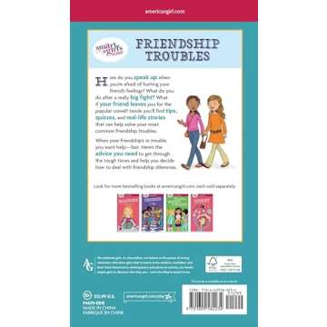 A Smart Girl's Guide: Friendship Troubles: Dealing with fights, being left out & the whole popularity thing (American Girl® Wellbeing)