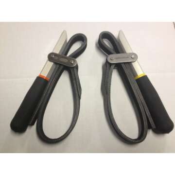 Round Wrench RWHA824 8" Aluminum Strap Wrench for Filters, Plumbing, Automotive Repair, Etc.