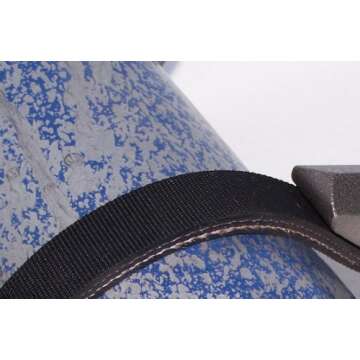 Round Wrench RWHA824 8" Aluminum Strap Wrench for Filters, Plumbing, Automotive Repair, Etc.