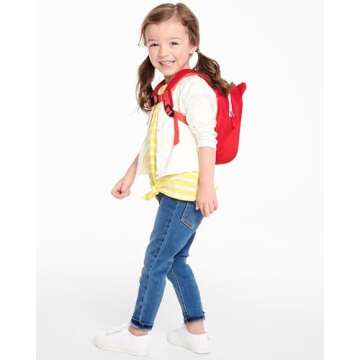 Skip Hop Toddler Backpack Leash, Zoo, Fox